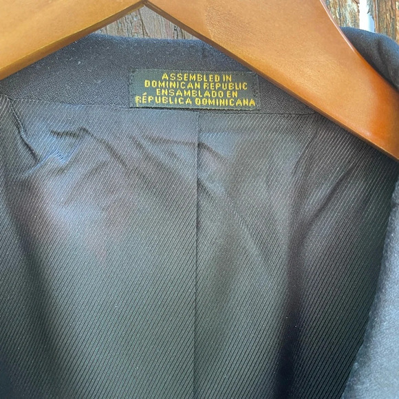 J Ferrar Black Men’s Blazer Sport Coat Business Attire 44L - Picture 4 of 11